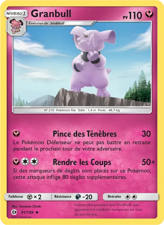 Granbull 91 – Soleil et Lune