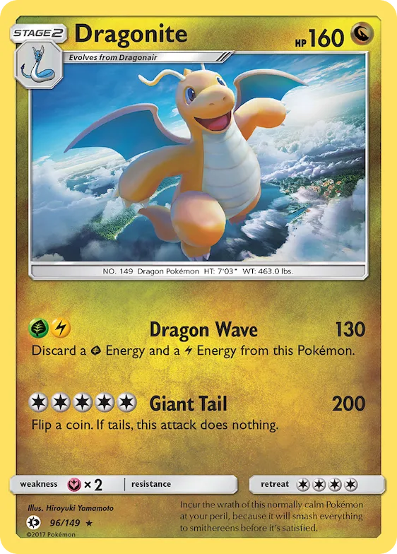 Dragonite #96 – Sun & Moon