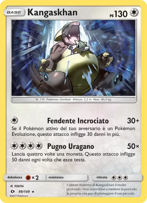 Kangaskhan 99 – Sole e Luna
