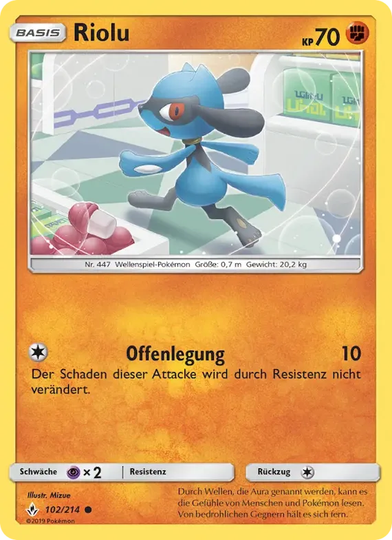 Riolu 102 – Kräfte im Einklang