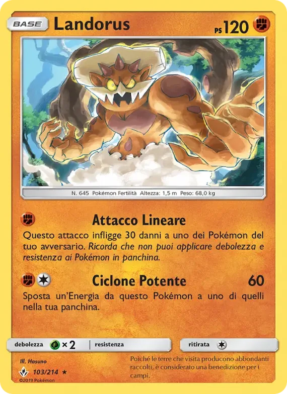 Landorus 103 – Legami Inossidabili