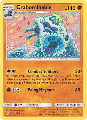Crabominable n° 105 – Alliance Infaillible