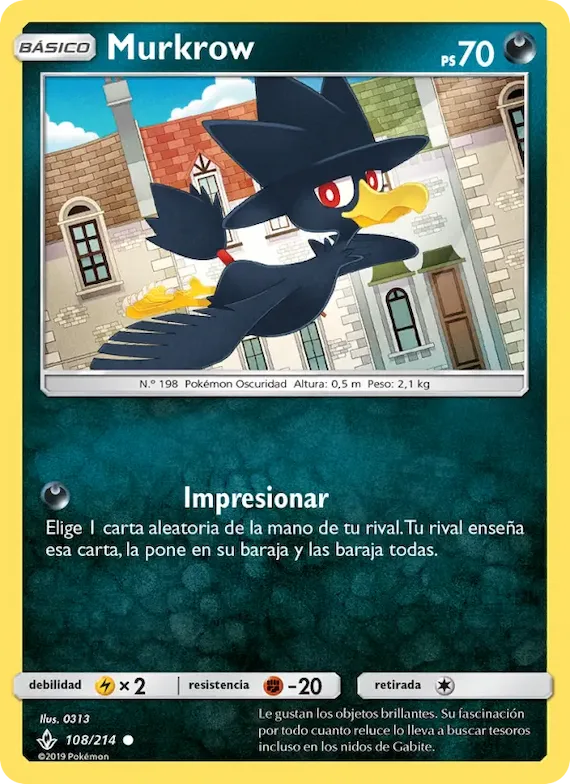 Murkrow 108 – Vínculos Indestructibles