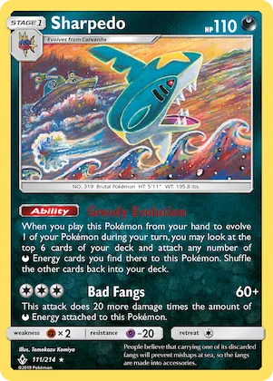 Sharpedo #111 – Unbroken Bonds