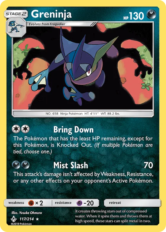 Greninja #117 – Unbroken Bonds
