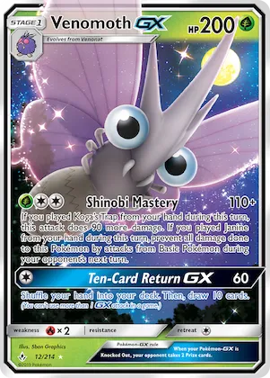 Venomoth-GX #12 – Unbroken Bonds