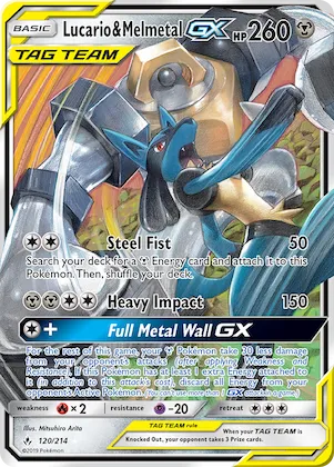 Lucario & Melmetal-GX #120 – Unbroken Bonds
