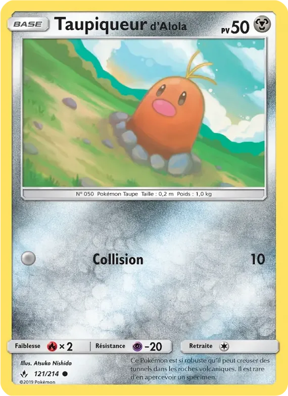 Taupiqueur d’Alola 121 – Alliance Infaillible