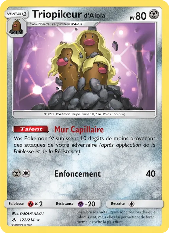 Triopikeur d’Alola 122 – Alliance Infaillible