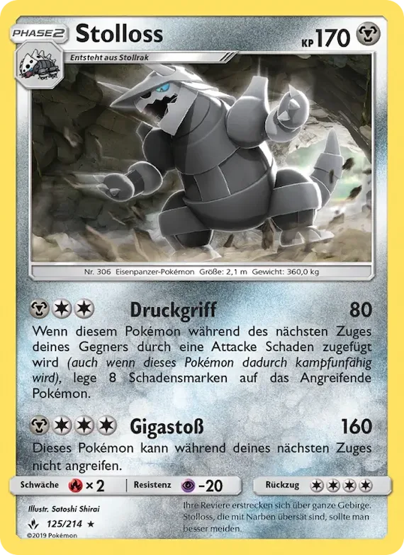 Stolloss 125 – Kräfte im Einklang