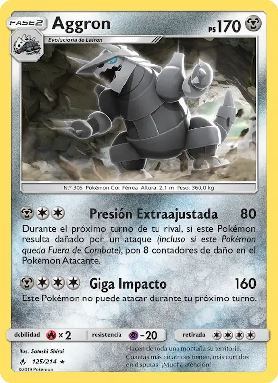 Aggron 125 – Vínculos Indestructibles