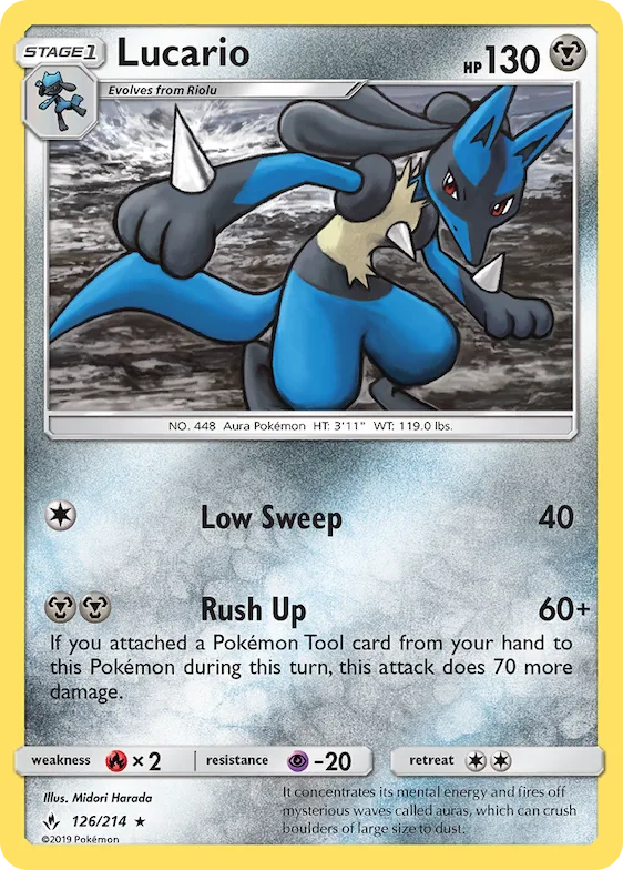 Lucario #126 – Unbroken Bonds