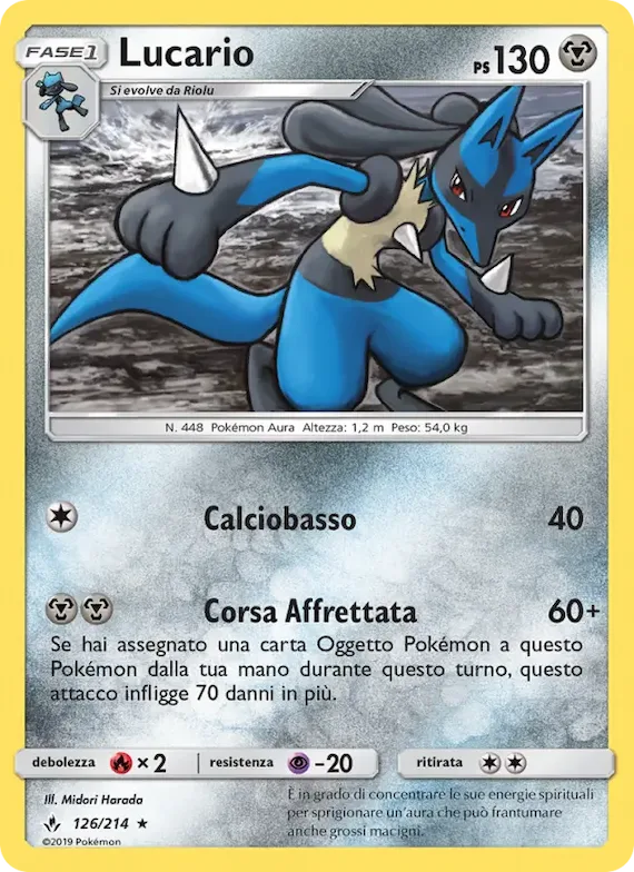 Lucario 126 – Legami Inossidabili