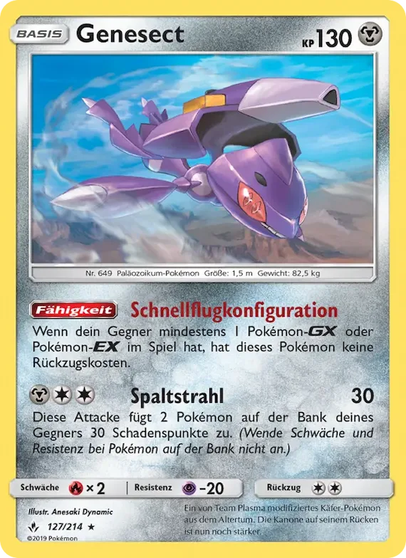 Genesect 127 – Kräfte im Einklang