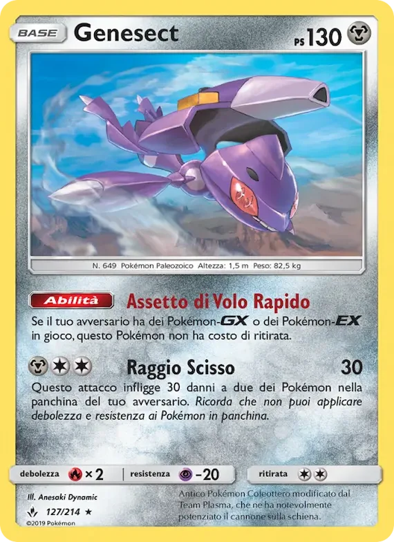 Genesect 127 – Legami Inossidabili