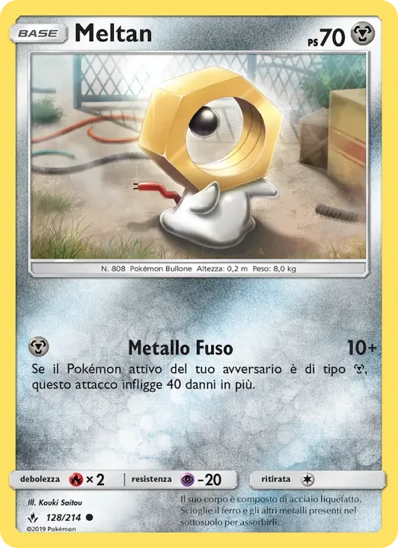 Meltan 128 – Legami Inossidabili