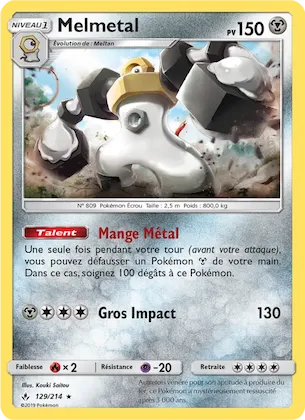 Melmetal n° 129 – Alliance Infaillible