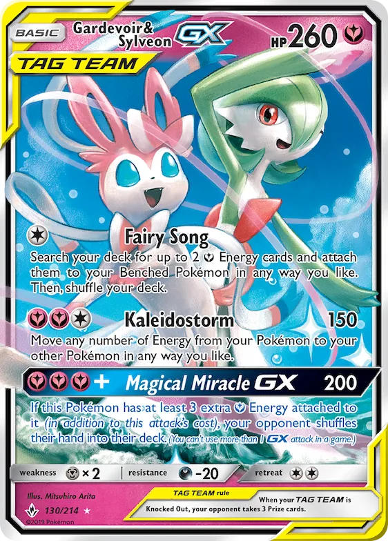 Gardevoir & Sylveon-GX #130 – Unbroken Bonds