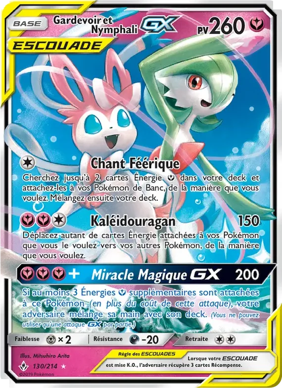 Gardevoir et Nymphali GX 130 – Alliance Infaillible