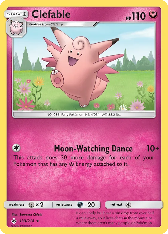 Clefable #133 – Unbroken Bonds