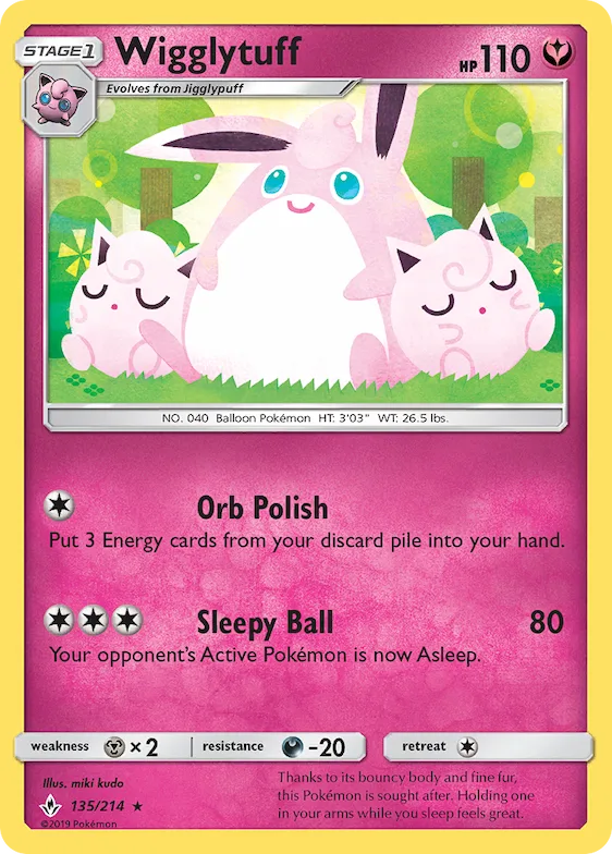 Wigglytuff #135 – Unbroken Bonds