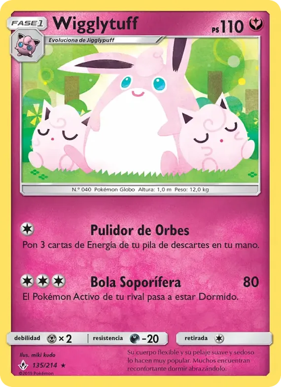 Wigglytuff 135 – Vínculos Indestructibles