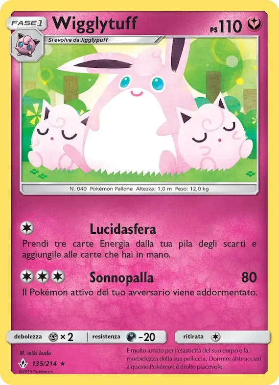 Wigglytuff 135 – Legami Inossidabili