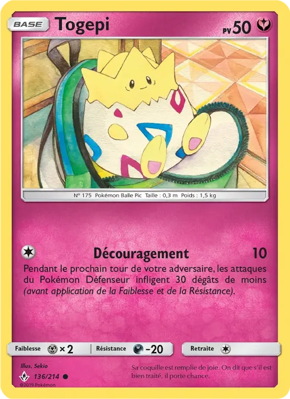Togepi 136 – Alliance Infaillible