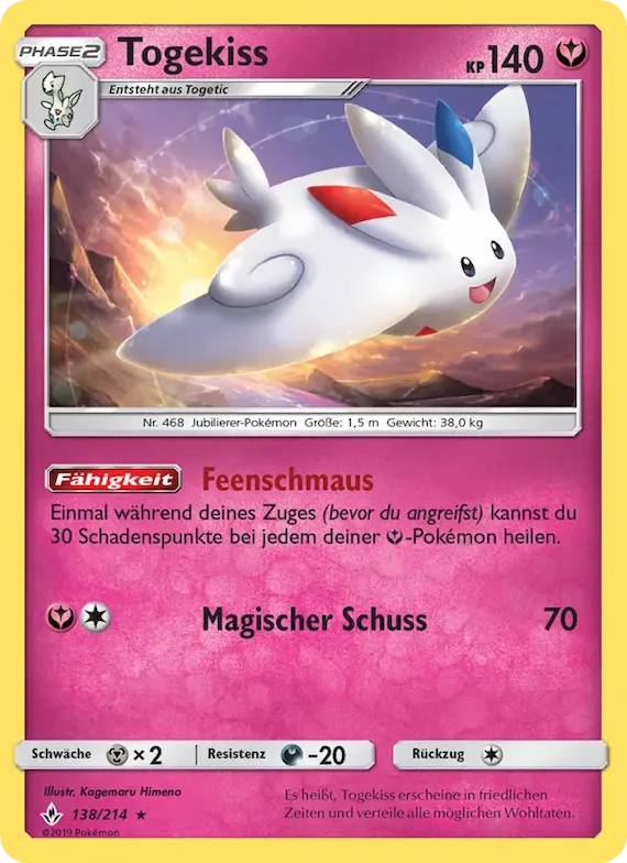 Togekiss 138 – Kräfte im Einklang