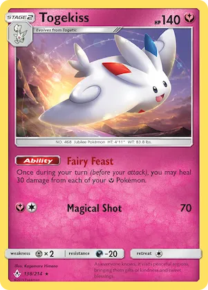Togekiss #138 – Unbroken Bonds