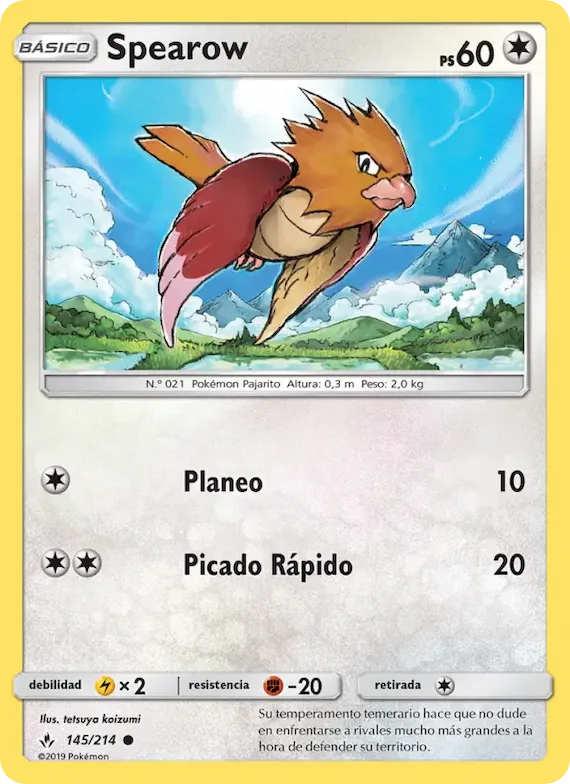 Spearow 145 – Vínculos Indestructibles
