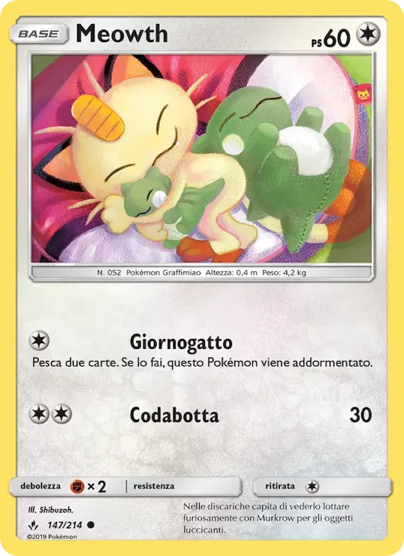 Meowth 147 – Legami Inossidabili