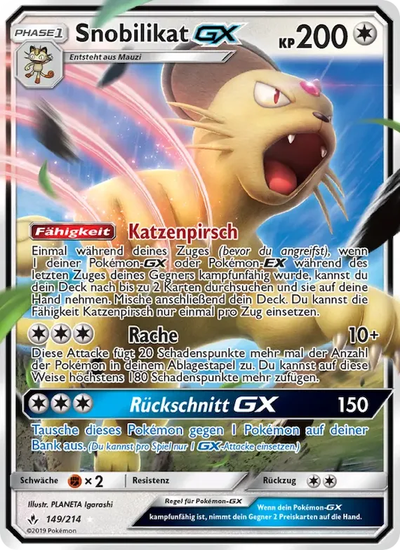 Snobilikat GX 149 – Kräfte im Einklang