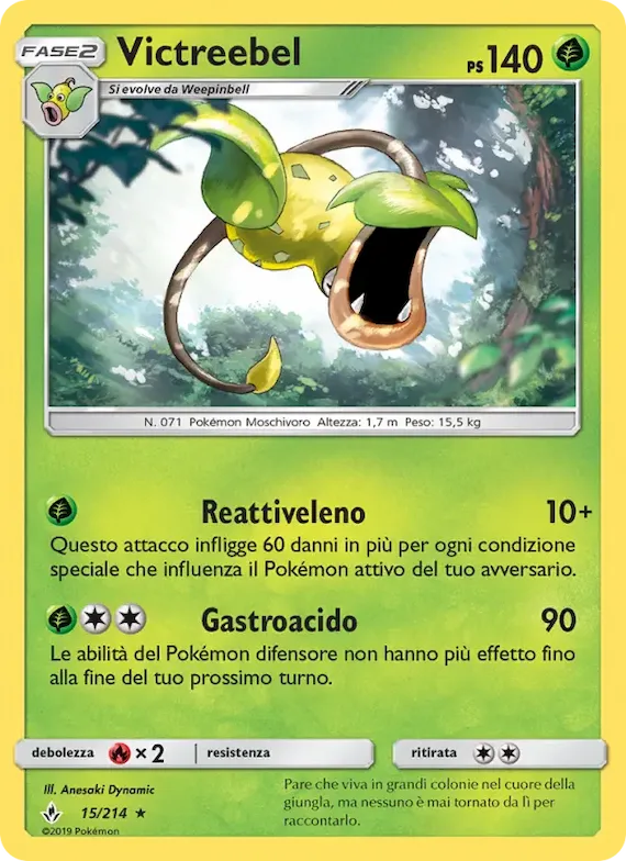 Victreebel 15 – Legami Inossidabili