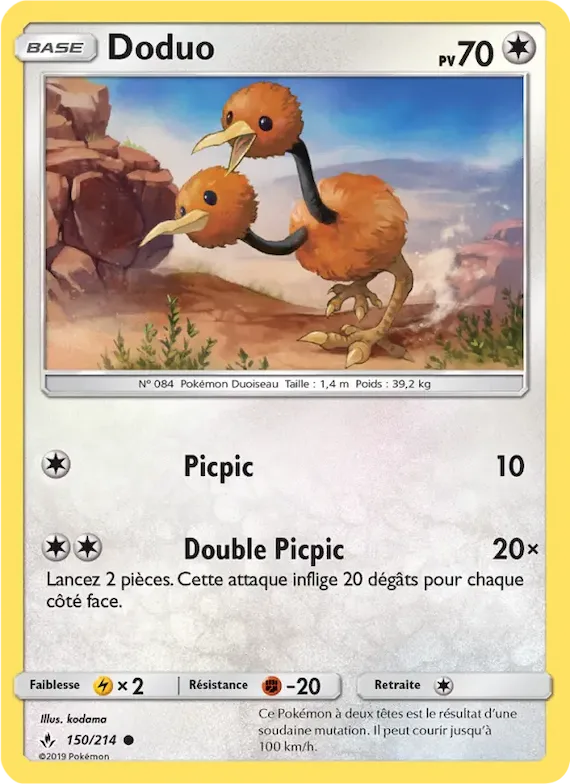 Doduo 150 – Alliance Infaillible