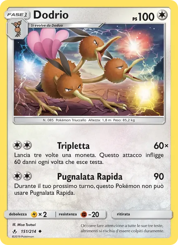 Dodrio 151 – Legami Inossidabili