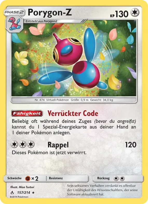 Porygon-Z 157 – Kräfte im Einklang