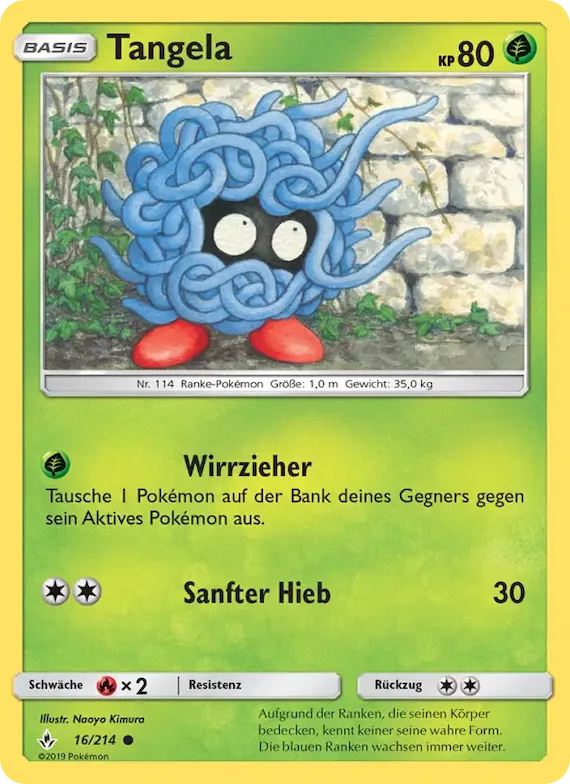 Tangela 16 – Kräfte im Einklang