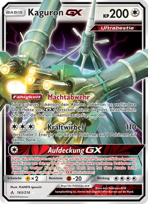 Kaguron GX 163 – Kräfte im Einklang