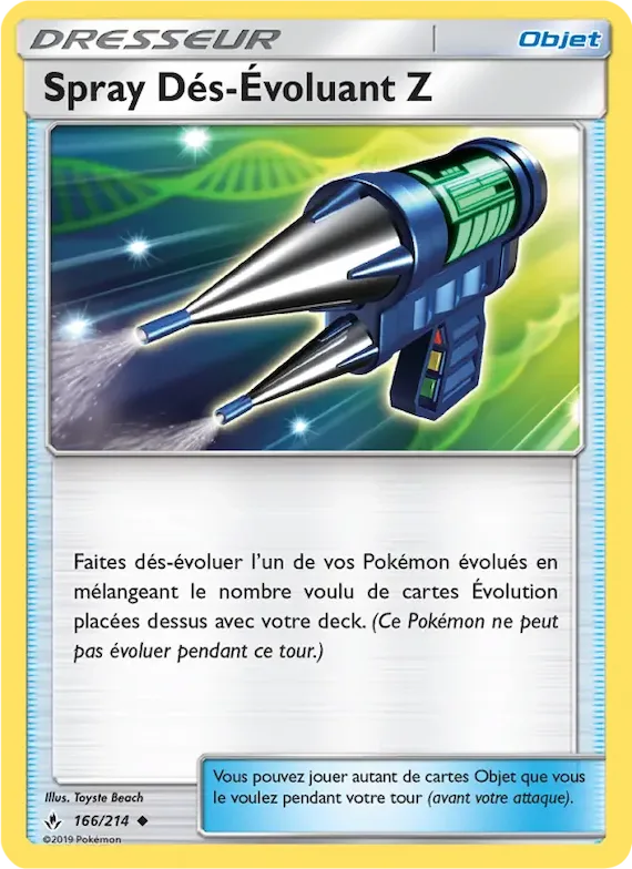 Spray Dés-Évoluant Z 166 – Alliance Infaillible