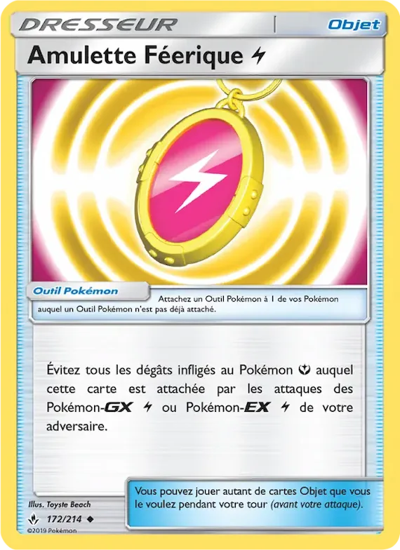 Amulette Féerique Lightning 172 – Alliance Infaillible