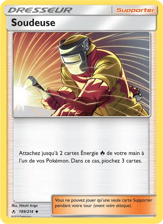 Soudeuse 189 – Alliance Infaillible