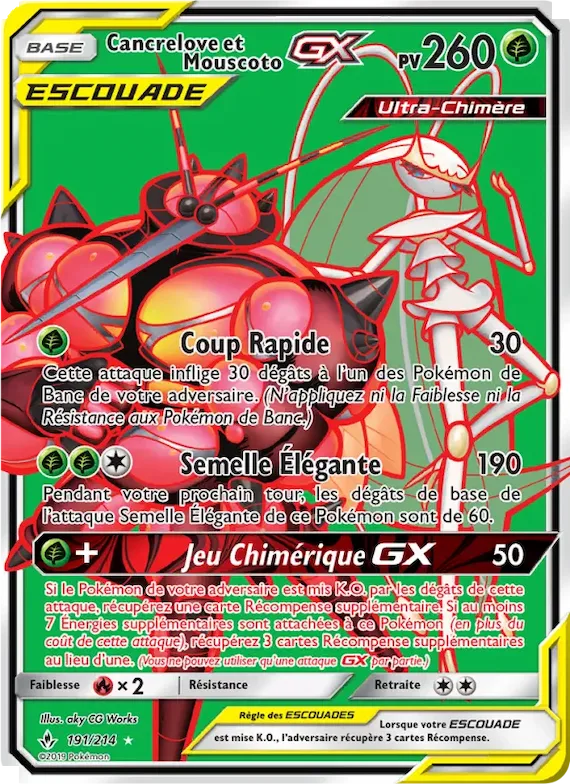 Cancrelove et Mouscoto GX 191 – Alliance Infaillible