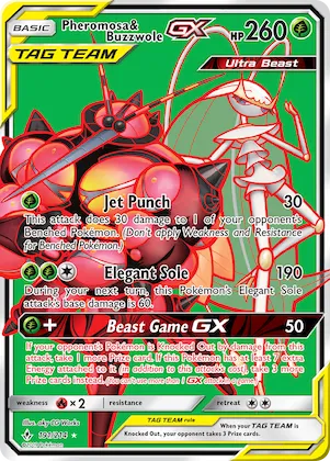 Pheromosa & Buzzwole-GX #191 – Unbroken Bonds