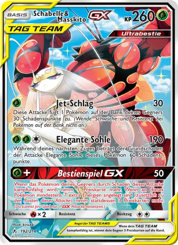 Schabelle & Masskito GX 192 – Kräfte im Einklang