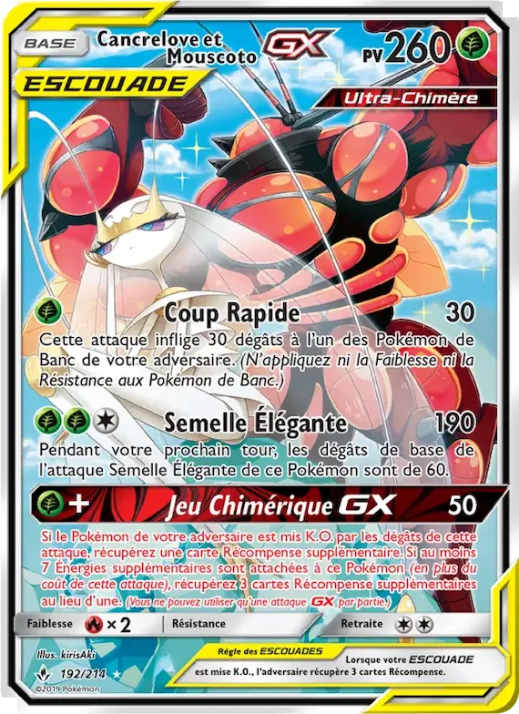 Cancrelove et Mouscoto GX 192 – Alliance Infaillible