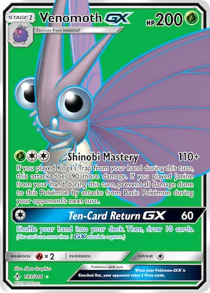 Venomoth-GX #193 – Unbroken Bonds