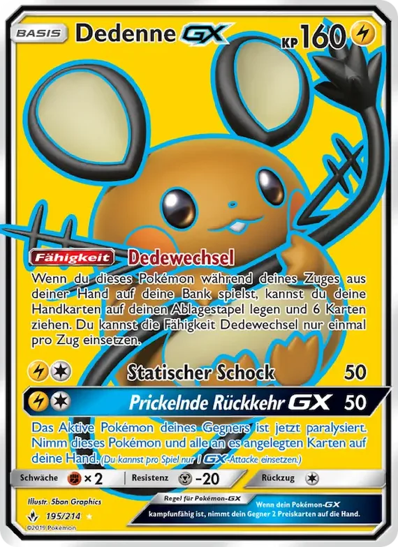 Dedenne GX 195 – Kräfte im Einklang
