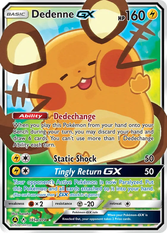 Dedenne-GX #195a – Unbroken Bonds