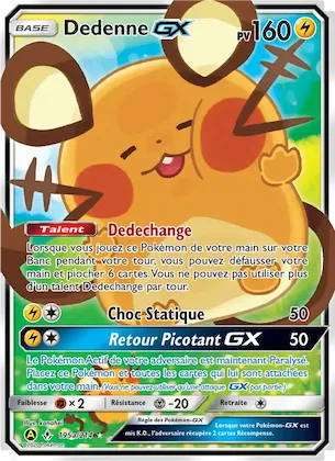 Dedenne-GX n° 195a – Alliance Infaillible